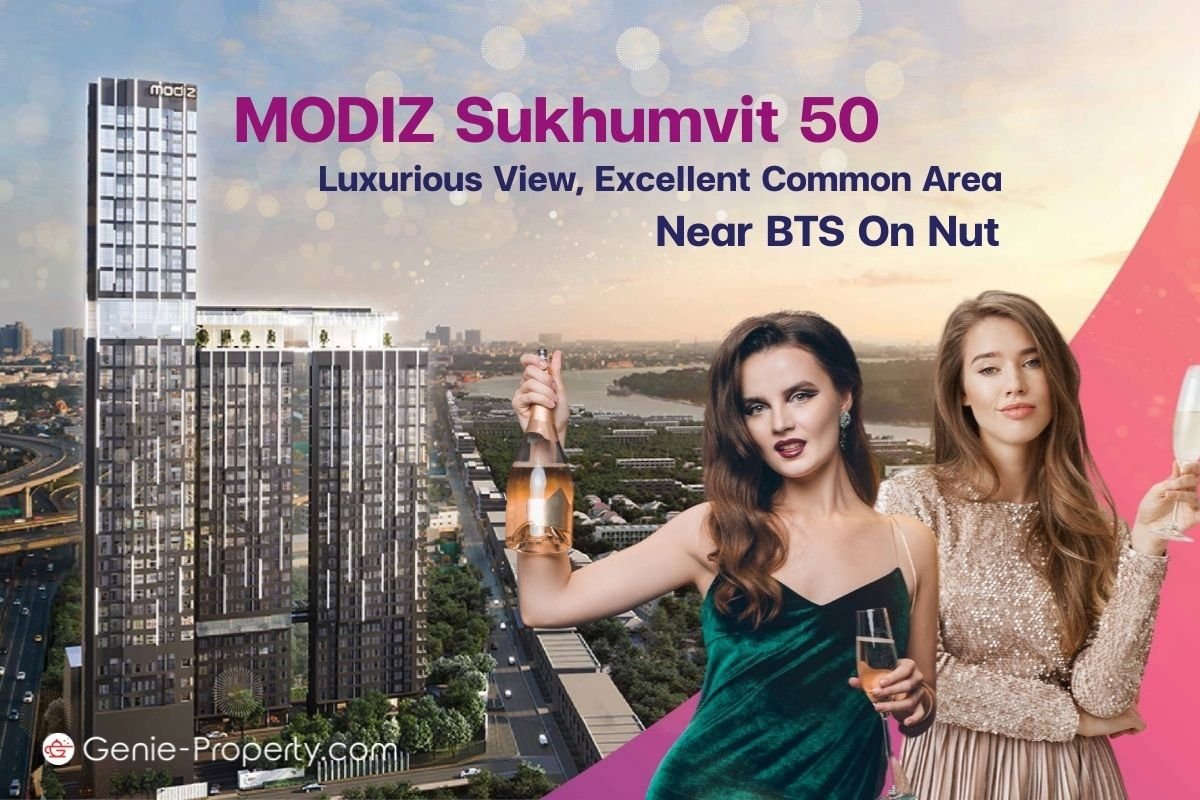 image for MODIZ Sukhumvit 50 - Luxurious View, Excellent Common Area, and Near BTS On Nut