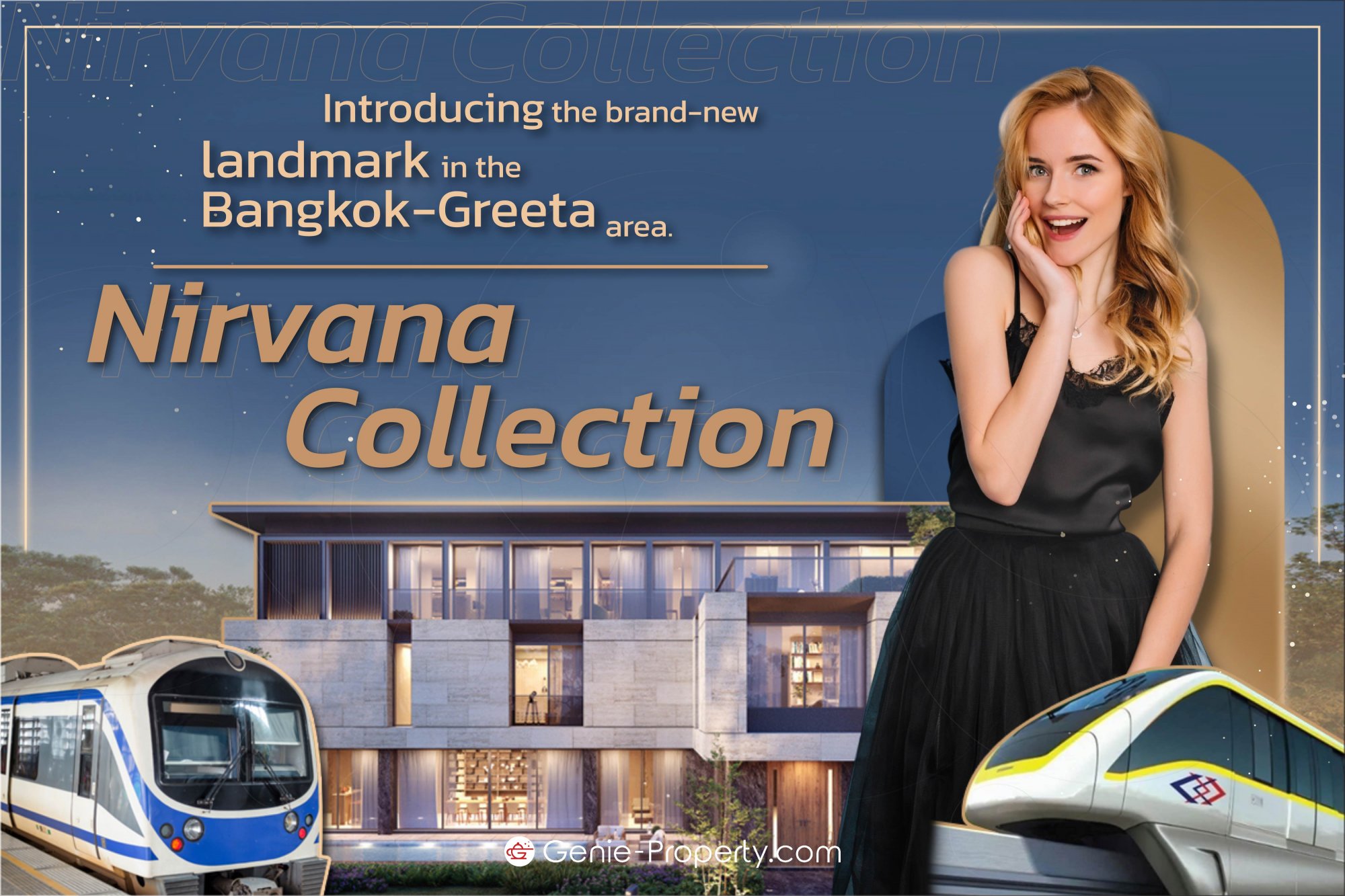 image for Introducing the new landmark, 'Nirvana Township Center,' located in the Bangkok-Green area.
